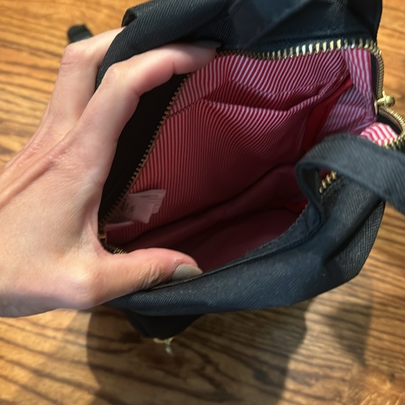 NWOT Herschel Supply Co‎ BACKPACK black fabric NOVA mini